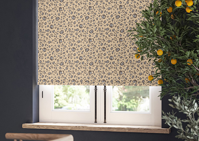 Leopard Luxe, Pale Yellow - Twist&Fit Roller Blind - Image 5